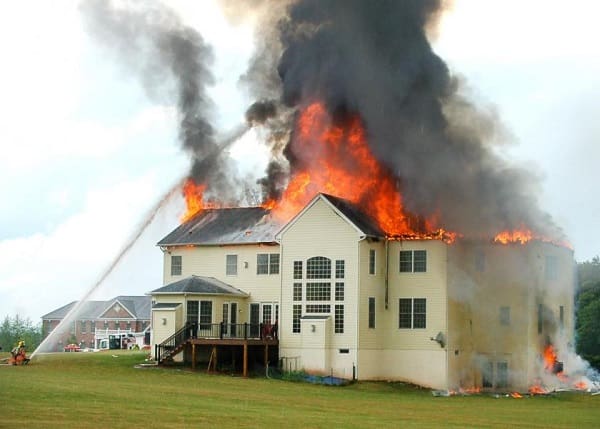 تفسير حريق البيت في المنام