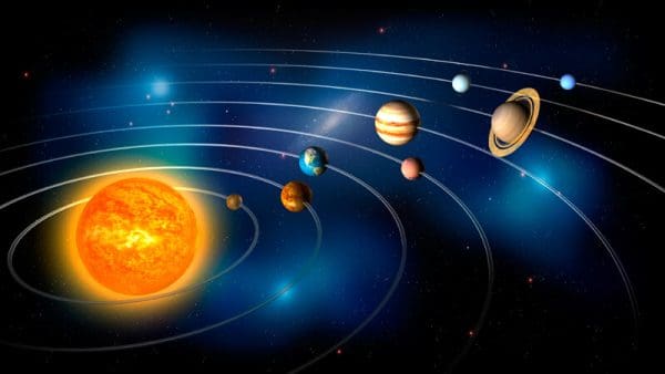 بحث عن المجموعة الشمسية