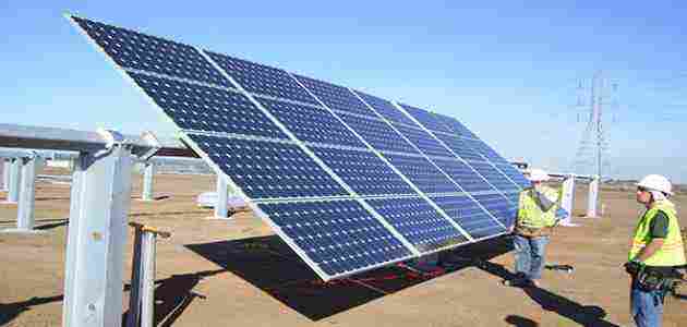 استخدامات الطاقة الشمسية في توليد الكهرباء