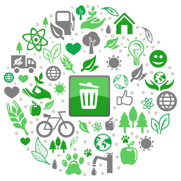 بحث عن إعادة تدوير النفايات