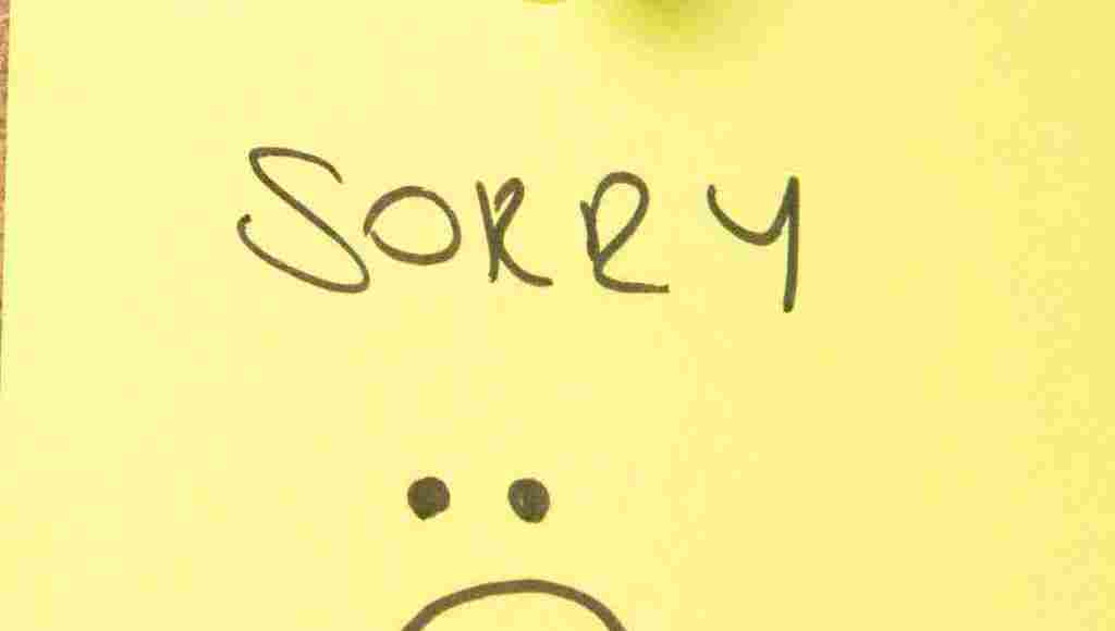 رسائل اعتذار لصديق عن خطأ