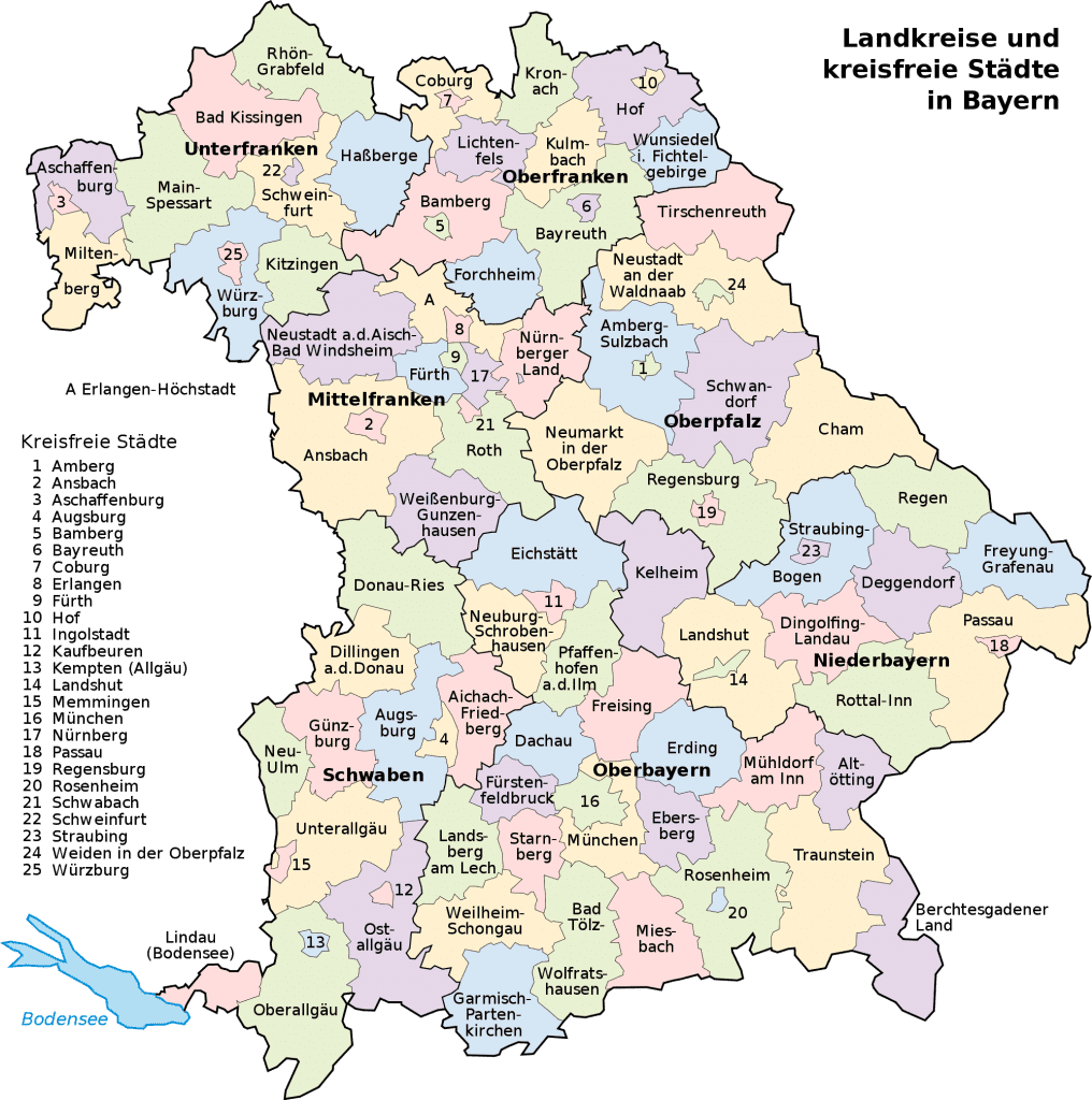 خريطة المانيا الشرقية والغربية بالعربي