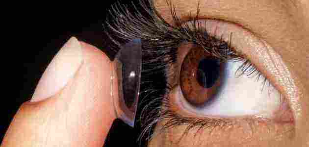 علاج الم العين بعد العدسات