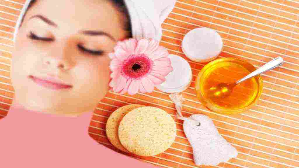 Face mask with honey to lighten the skin