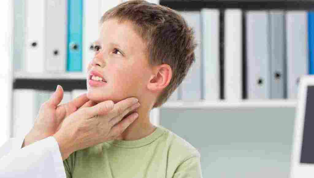 التهاب الغدد الليمفاوية عند الأطفال