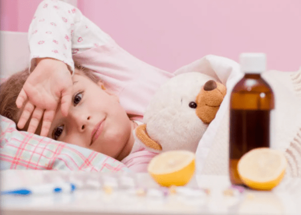 علاج نزلات البرد للأطفال