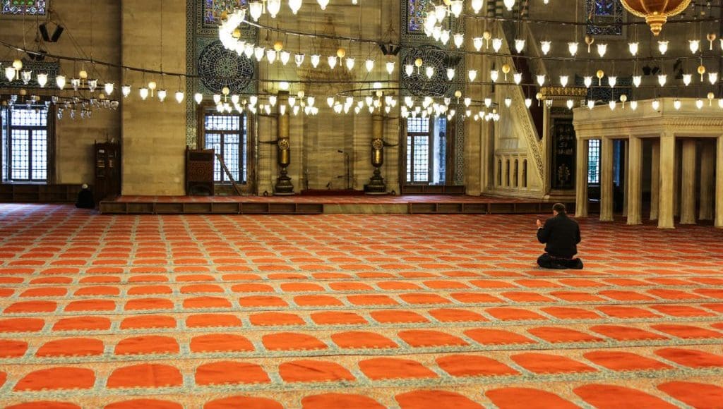 دعاء دخول المسجد