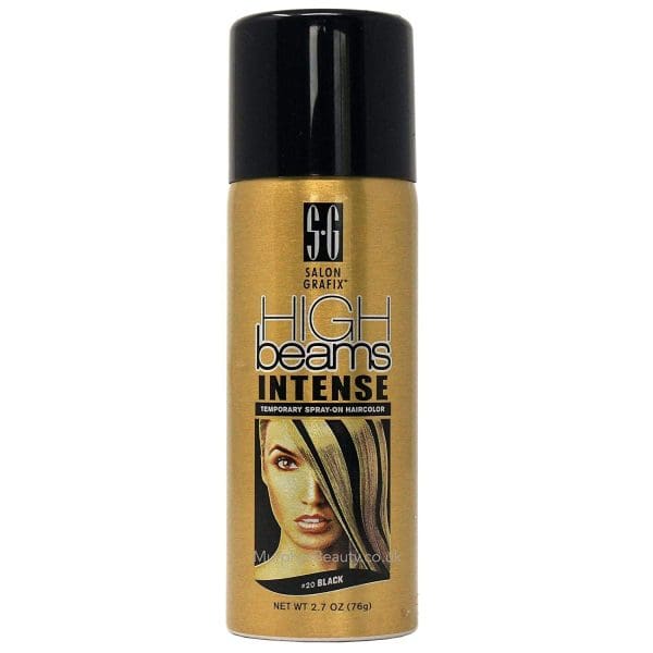 high beams intense temporary spray on hair color