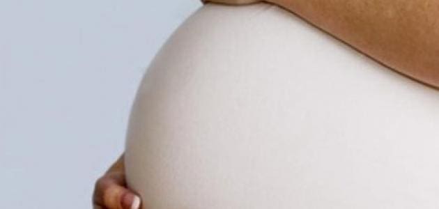 الفرق بين بطن الحامل والكرش