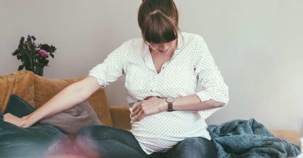 When does the bleeding stop when pregnant
