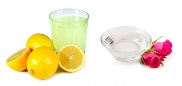 وصفة عصير الليمون والخيار وماء الورد