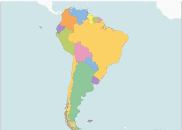 امريكا الجنوبية قارة أمريكا الجنوبية