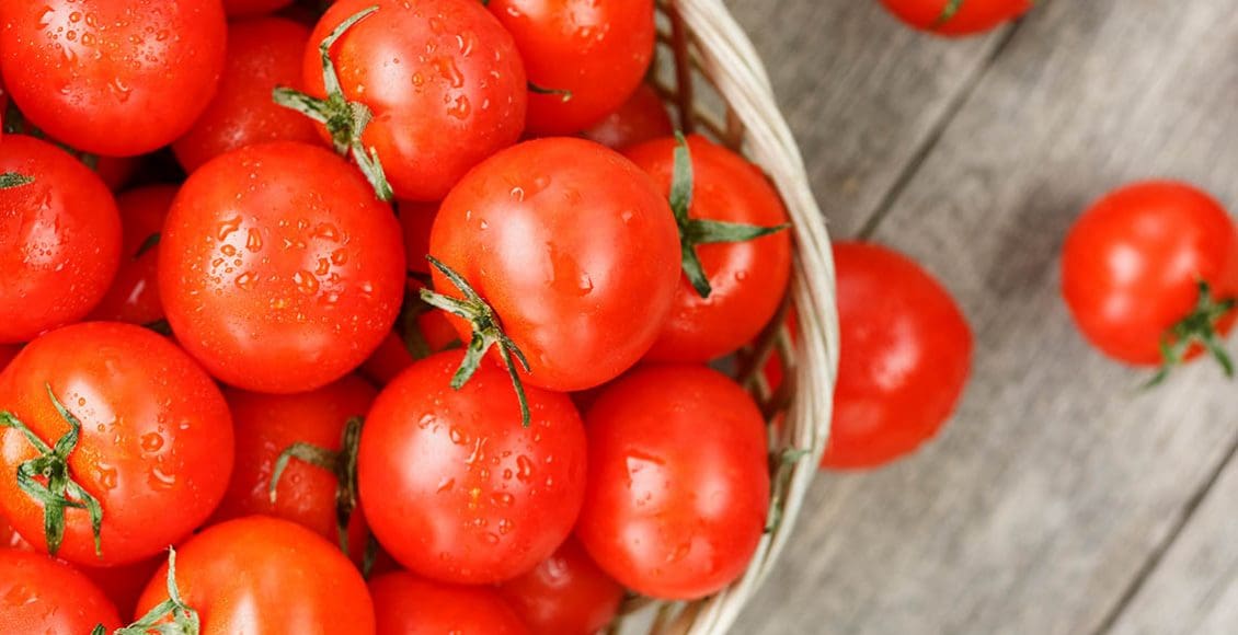 نسبة فيتامين سي في الطماطم