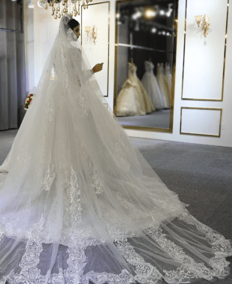 أجمل فستان زفاف في العالم