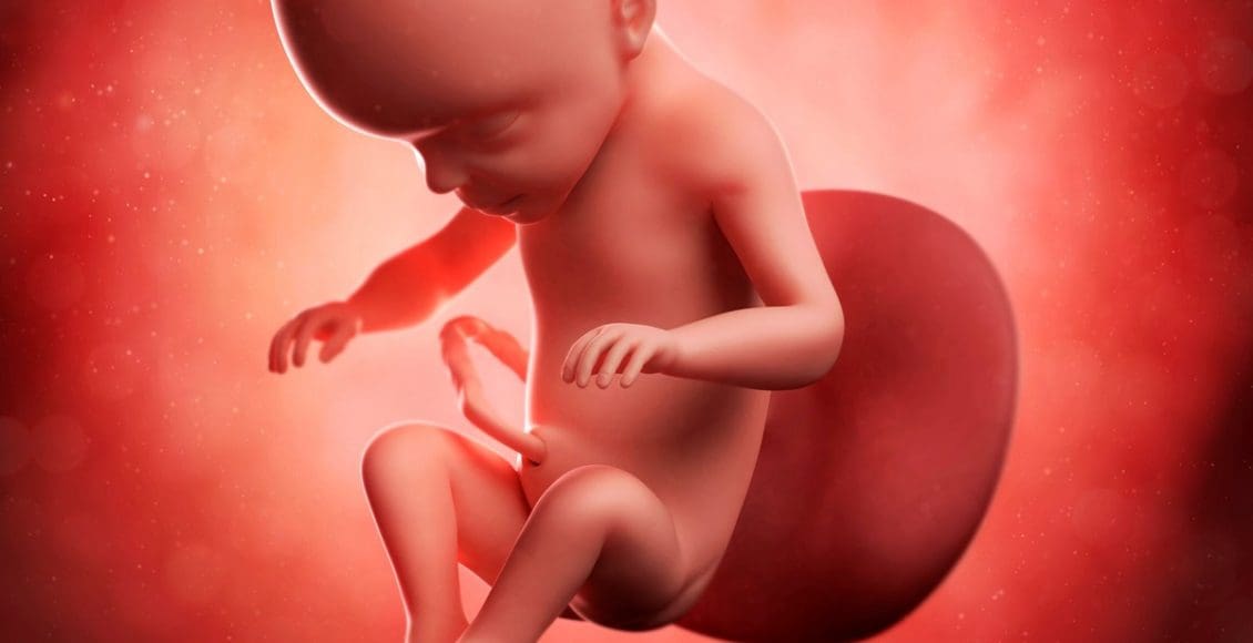 حركة الجنين في الشهر السابع أسفل البطن