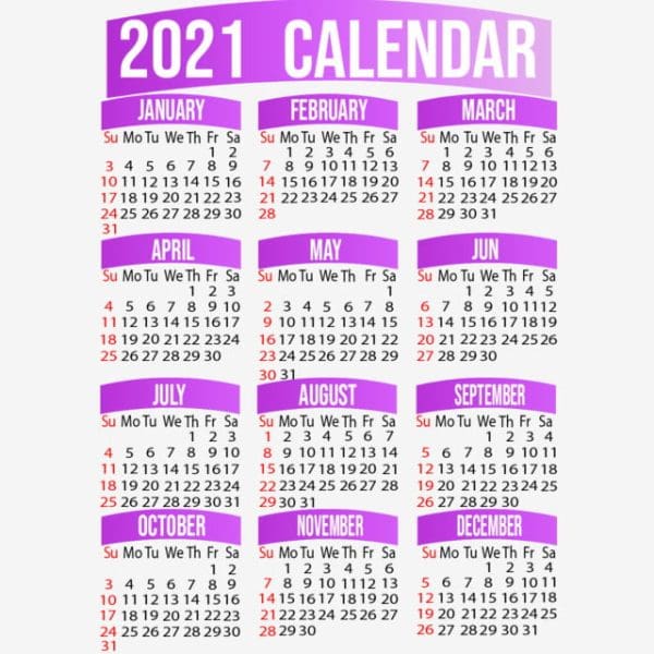 تقويم 2021 Pdf وماذا يعني التقويم الميلادي وتابع معنا أسماء الشهور في التقويمات المختلفة زيادة