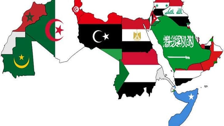 جميع أسماء الدول العربية مع أعلامها بالصور
