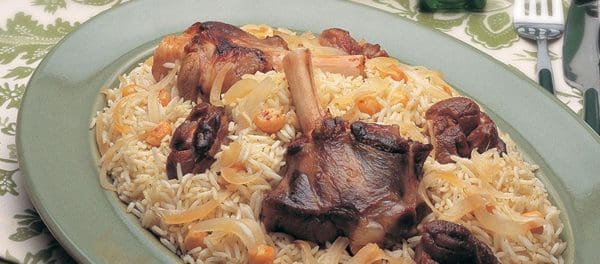 طريقة عمل الرز البخاري الأصلي باللحم زي المطاعم