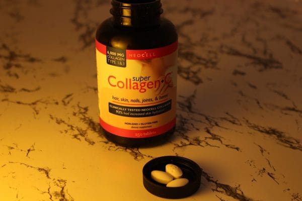 حبوب الكولاجين مع فيتامين سي