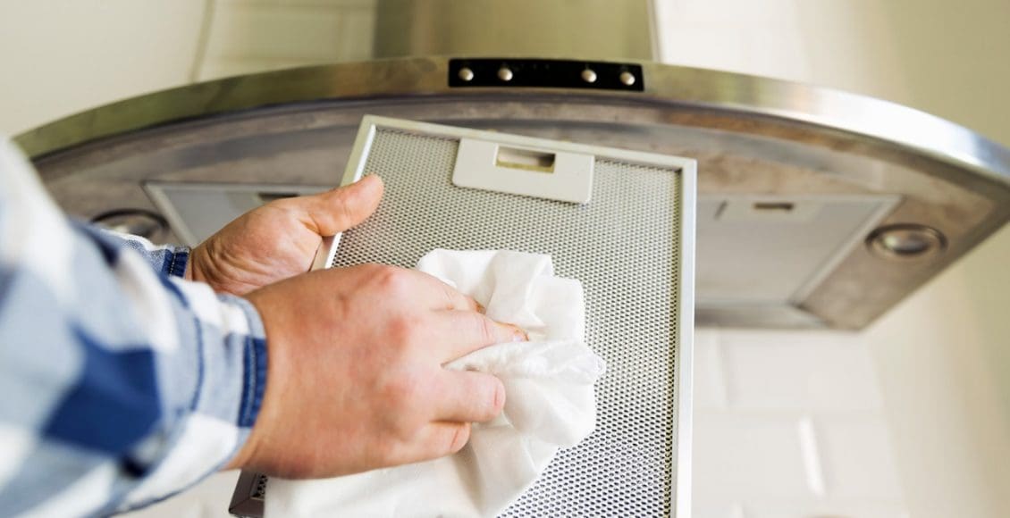 كيفية تنظيف فلتر شفاط الدهون المطبخ