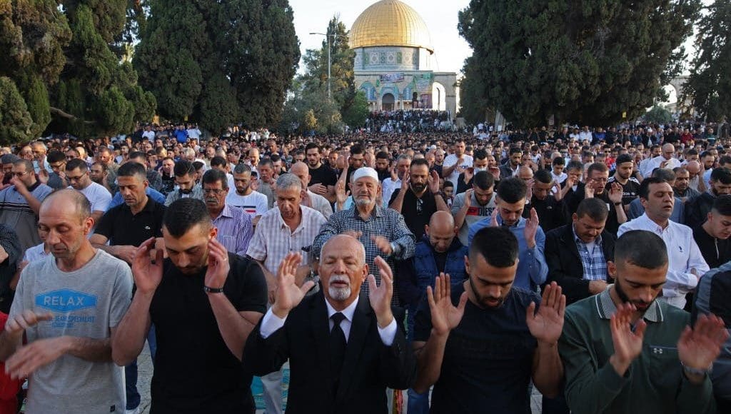 موعد صلاة عيد الأضحى في فلسطين 2021
