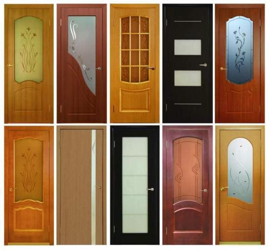 ألوان الأبواب الخشبية للغرف الداخلية