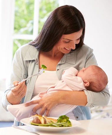 الأكل الممنوع بعد الولادة القيصرية