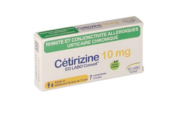 cetirizine 10 mg دواعي الاستعمال
