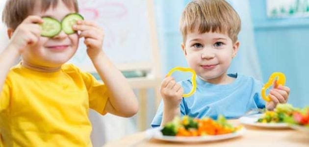 أفضل الأكلات الصحية للأطفال