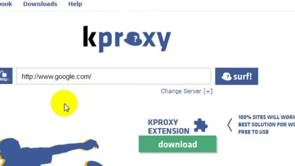 موقع Kproxy