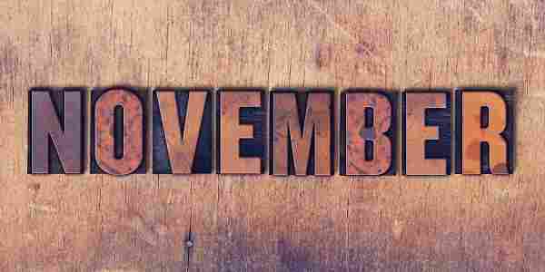 كم نوفمبر شهر التقويم الهجري