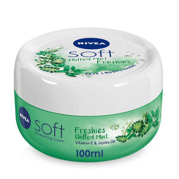 نيفيا سوفت بالنعناع Nivea Soft Chilled Mint Cream