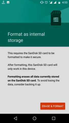 كيفية إدراج بطاقة SD