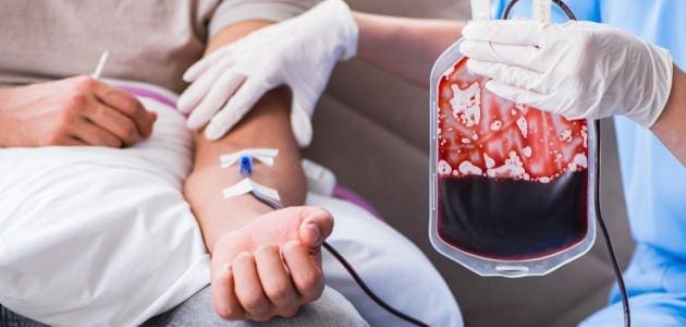 هل نقل الدم يغير لون البشرة